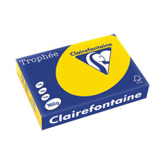 View more details about Clairefontaine Trophee A4 160gsm Gold Card (Pack of 250)