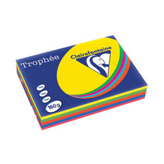 View more details about Trophee A4 Assorted 160gsm Paper (Pack of 250)