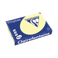 View more details about Trophee A4 Canary Yellow 120gsm Paper (Pack of 250)
