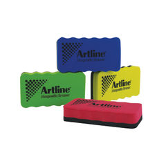 View more details about Artline Smiley Whiteboard Eraser Assorted (Pack of 4)