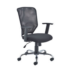 View more details about First Black Mesh Task Office Chair