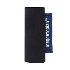 View more details about Magnetoplan magnetoSleeves Marker Pen Loop Holder 50x110x250mm Black (Pack of 4)