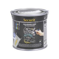 View more details about Securit Acrylic Chalkboard Paint Black 250ml