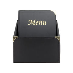 View more details about Securit Basic Range Menu Book Cover Box Set Fixed A4 Inserts (Pack of 10)