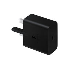 View more details about Samsung 15W Adaptive Fast Charger (with C to C Cable) Black Indoor