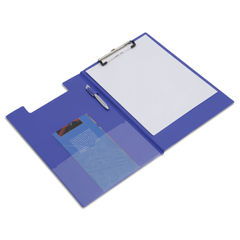 View more details about Rapesco Blue Foolscap Foldover Clipboard