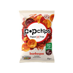 View more details about Popchips Crisps Barbeque Sharing Bag 85g (Pack of 8)