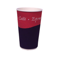 View more details about Robinson Young 25cl Rippled Wall Insulated Cups (Pack of 25)