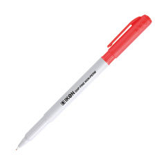 View more details about Ikon OHP Red Fine Marker Pens (Pack of 10)