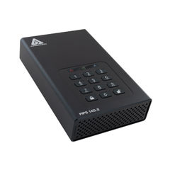 View more details about Apricorn Aegis Padlock DT 256-Bit AES-XTS Encryption External Hard Drive 4TB