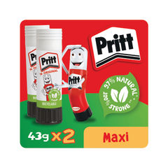 View more details about Pritt Stick Glue Stick 43g (Pack of 2)