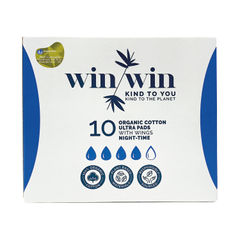 View more details about Win Win Sustainable Ultra Night Pad (Pack of 12)