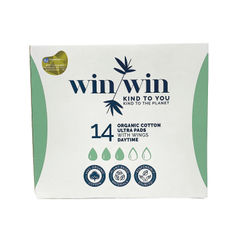 View more details about Win Win Sustainable Ultra Day Sanitary Pad (Pack of 12)