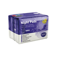 View more details about Interlude Ultra Night Pads Pack 10 (Pack of 12)