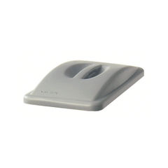 View more details about Rubbermaid Grey Slim Jim Handle Top Lid