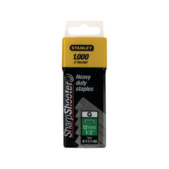 View more details about Stanley SharpShooter Heavy Duty 12mm Staples - (Pack of 1000)