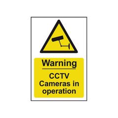 View more details about Spectrum Industrial Warning CCTV Cameras In Op S/A PVC Sign