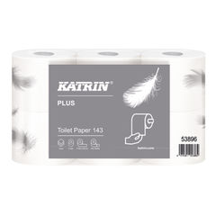 View more details about Katrin Plus 143 Sheet Toilet Roll (Pack of 48)