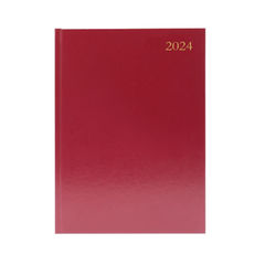 View more details about Desk Diary DPP Appointment A5 Burgundy 2024