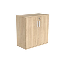 View more details about Astin 2 Door Cupboard Lockable 800x400x816mm Canadian Oak