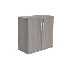 View more details about Astin 2 Door Cupboard Lockable 800x400x816mm Alaskan Grey Oak