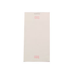 View more details about Prestige White Restaurant Pad 127 x 64mm (Pack of 50)