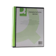 View more details about Q-Connect Presentation Display Book 60 Pocket A4 Black