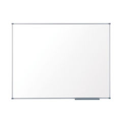 VIZ-PRO Double-Sided Magnetic Mobile Whiteboard,44 x 30 Inches Aluminium  Frame and Stand