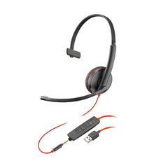 View more details about Plantronics Blackwire C3215 USB-A Mono Headset