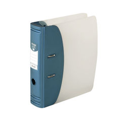 View more details about Hermes A4 Metallic Blue 60mm Lever Arch File