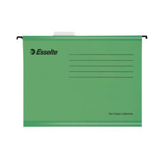 View more details about Esselte Classic Green Suspension File (Pack of 25)