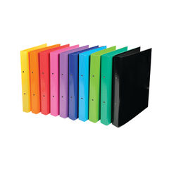 View more details about Iderama Assorted A4 2 O-Ring Binder 30mm (Pack of 10)