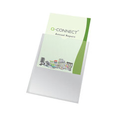 View more details about Q-Connect Card Holder Polypropylene A4 (Pack of 100)