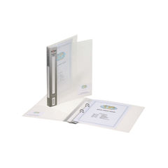 View more details about Snopake A4 Clear 25mm 2 O-Ring Binder (Pack of 10)