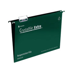 View more details about Rexel Crystalfile Extra Green 15mm Suspension File (Pack of 25)