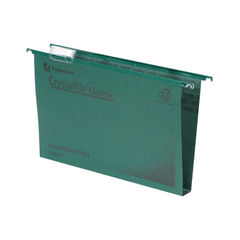 View more details about Rexel Crystalfile Green 50mm Suspension File (Pack of 50)