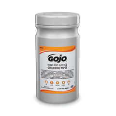 View more details about Gojo Hand and Surface Scrubbing Wipes Canister (Pack of 80)