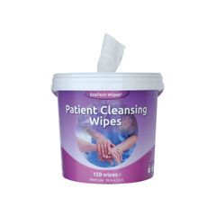 View more details about EcoTech White Patient Cleansing Wipes (Pack of 150)