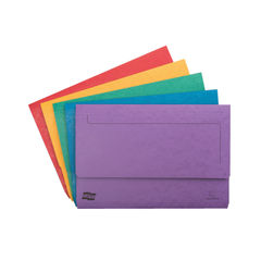 View more details about Exacompta Europa Pocket Wallet Foolscap Assorted A (Pack of 25)