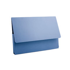 View more details about Guildhall A4 Blue 285gsm Document Wallet (Pack of 50)