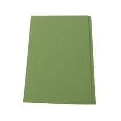 View more details about Guildhall Green Foolscap Square Cut Folders 315gsm (Pack of 100)