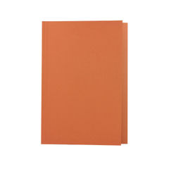 View more details about Guildhall Foolscap Square Cut Orange Folders 270gsm (Pack of 100)
