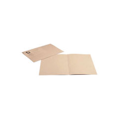 View more details about Q-Connect Square Cut Folder Lightweight 180gsm Foolscap Buff (Pack of 100) KF26032