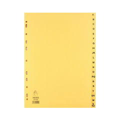 View more details about Buff A4 20-Part A-Z Index Dividers