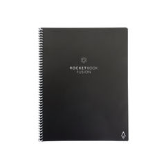 View more details about Rocketbook Fusion Letter Set Reusable Paper A4 Black