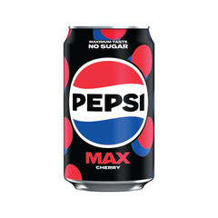 View more details about Pepsi Max 330ml Cherry Cans (Pack of 24)