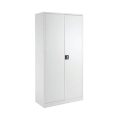 View more details about Talos 1790mm White Double Door Stationery Cupboard