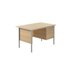 View more details about Serrion 1200x750mm Ferrera Oak 2-Drawer Desk