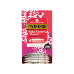 View more details about Twinings Revive Raspberry/Hibiscus/Vitamin C Mesh Tea Bags (Pack of 15)