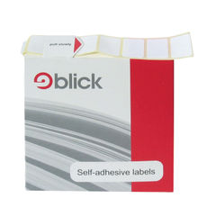 View more details about Blick White 24 x 37mm, Rectangular Labels (Pack of 640)